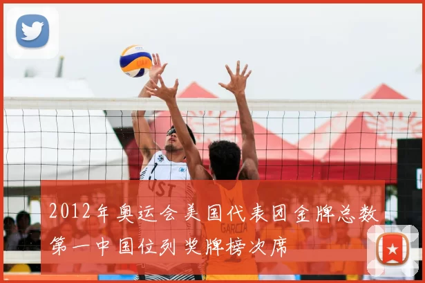 2012年奥运会美国代表团金牌总数第一中国位列奖牌榜次席