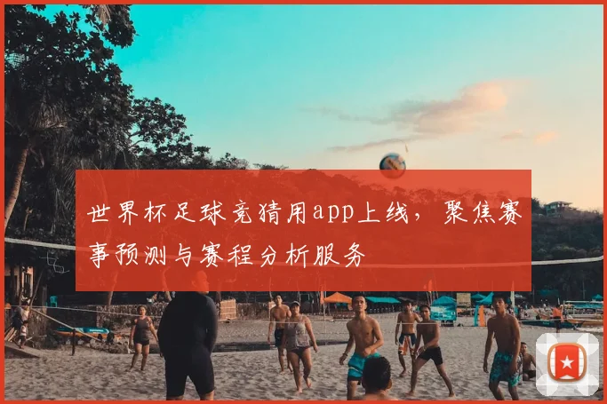 世界杯足球竞猜用app上线,聚焦赛事预测与赛程分析服务