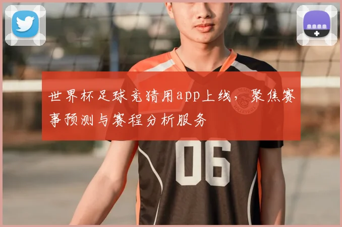 世界杯足球竞猜用app上线,聚焦赛事预测与赛程分析服务